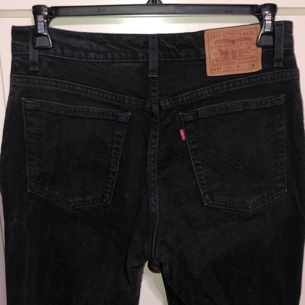 Vintage Levis 517 Slim Fit Boot Cut Jeans